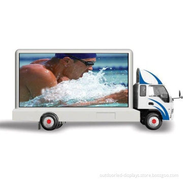 Truck Mounted Led Screen , P10 Outdoor Full Color Led Display Boards